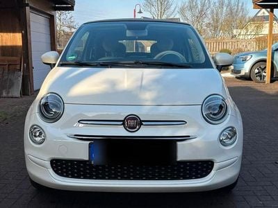Brugt Fiat 500C Lounge 69 HK (50 kW) 2020 Hvid Cabriolet