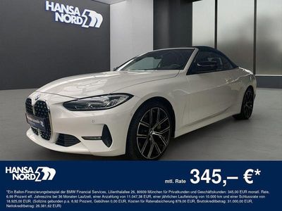 Weiss Gebraucht 2021 BMW 430 Cabriolet Sport Line Cabrio | 36.550 € (Fairer Preis)