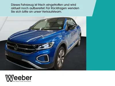 Begagnad VW T-Roc Cabriolet Goal 116 HK (85 kW) 2025 Blå Cab