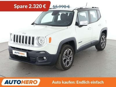 Gebraucht Jeep Renegade Limited 140 PS (102 kW) 2015 Weiß SUV