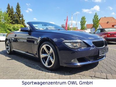 gebraucht BMW 650 Cabriolet i Cabrio*NAVI*PDC*SCHALTER*LEDER*ALU*HUneu