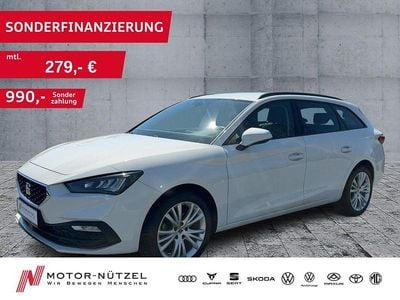 Usata Seat Leon ST Style 110 CV (80 kW) 2024 Bianco Station wagon