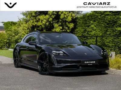 Gebraucht Porsche Taycan Chrono 350 kW (476 PS) 2023 Schwarz Limousine
