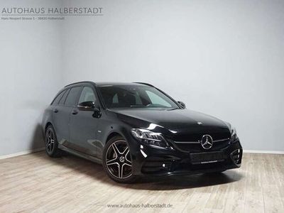 gebraucht Mercedes C220 d T-Modell AMG/Night-Edition/Digital/Distr