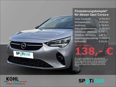 Gebraucht Opel Corsa-e Edition 100 kW (136 PS) 2021 Grau Kleinwagen
