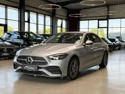 Gebraucht Mercedes C180 AMG 193 PS (141 kW) 2025 Hightechsilber  metalliclac Limousine