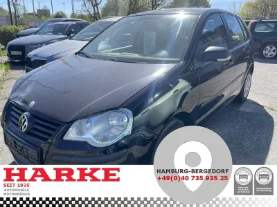 Gebraucht VW Polo Trendline 54 PS (39 kW) 2007 Schwarz (metallic) Kleinwagen