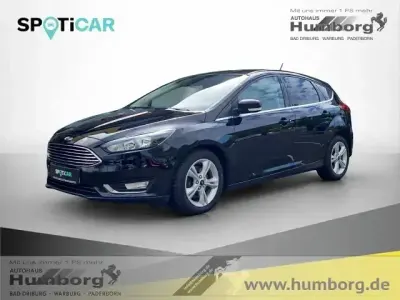 Brugt Ford Focus Titanium 150 HK (110 kW) 2017 Sort Sedan