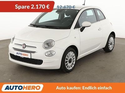 Gebraucht Fiat 500 Lounge 69 PS (50 kW) 2019 Bianco/ bossa nova Kleinwagen