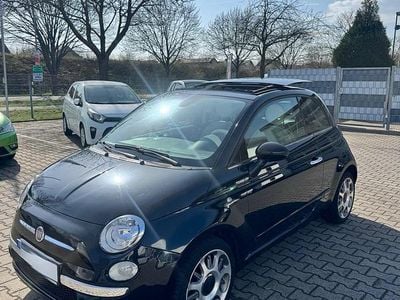 Gebraucht Fiat 500 69 PS (50 kW) 2008 Schwarz Kleinwagen
