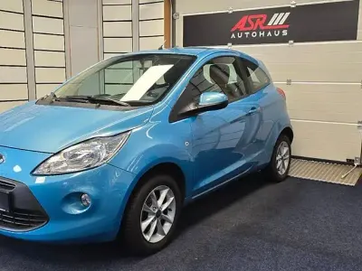 Gebraucht Ford Ka Cool & Sound Edition 69 PS (50 kW) 2014 Blau Kleinwagen