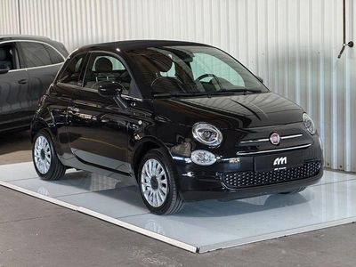 Schwarz Gebraucht 2019 Fiat 500 Lounge Cabrio | 11.300 € (Fairer Preis)