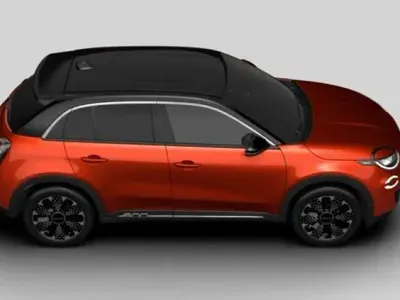 Neu Fiat 600 La Prima 110 PS (80 kW) 2025 Sole orange metallic / dachfarbe sole orange metallic / dachfarbe SUV