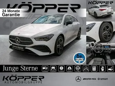 Gebraucht Mercedes CLA250e AMG Line Premium Plus 218 PS (160 kW) 2025 Polarweiss Coupé