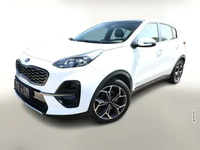 Gebraucht Kia Sportage GT-Line 185 PS (136 kW) 2019 Weiß metallic SUV