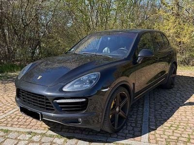 Gebraucht Porsche Cayenne Turbo 500 PS (367 kW) 2011 Schwarz SUV