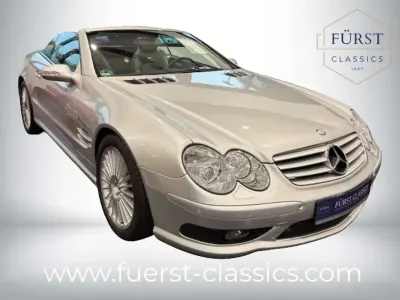 Gebraucht Mercedes SL55 AMG AMG 500 PS (367 kW) 2002 Brillant silber Cabrio