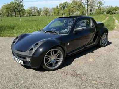 Gebraucht Smart Roadster 82 PS (60 kW) 2003 Schwarz Cabrio
