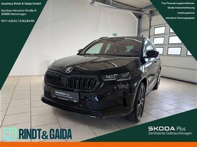 Gebraucht Skoda Karoq SportLine 190 PS (139 kW) 2023 Schwarz SUV
