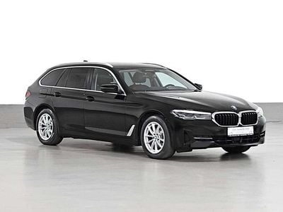 Brugt BMW 520 190 HK (139 kW) 2021 Sort Stationcar
