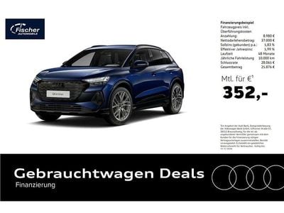Second-hand Audi Q4 e-tron S-Line 250 kW (340 CP) 2024 Albastru SUV