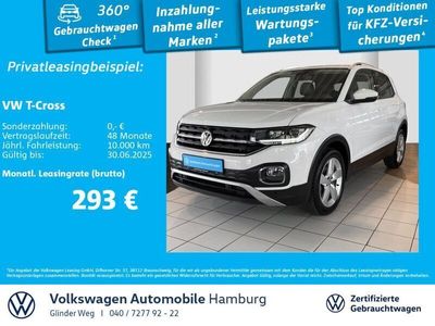 Gebraucht VW T-Cross Style 116 PS (85 kW) 2020 Weiß SUV
