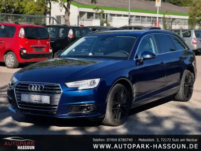 Gebraucht Audi A4 Sport 218 PS (160 kW) 2017 Scubablau Kombi