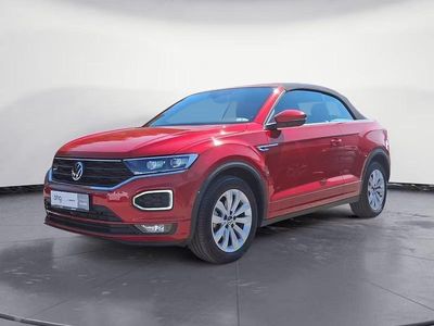 Usata VW T-Roc Cabriolet R-line 150 CV (110 kW) 2020 Rosso Cabrio