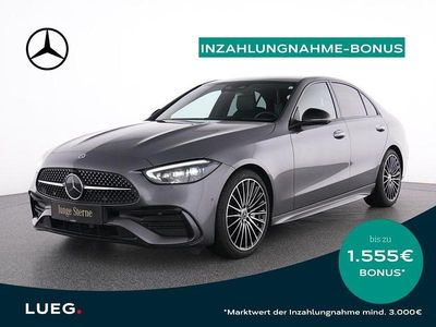 Grau Gebraucht 2024 Mercedes C200 AMG Limousine | 44.685 € (Teuer)