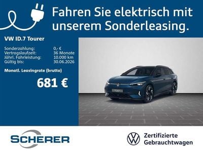 Second-hand VW ID.7 GTX 250 kW (340 CP) 2025 Albastru Break