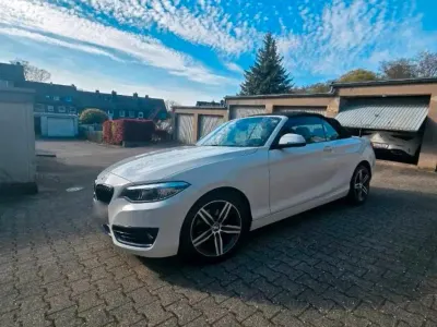 Używany BMW 218 150 KM (110 kW) 2019 Biały Kabriolet