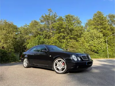 Używany Mercedes CLK430 AMG 279 KM (205 kW) 1999 Czarny Coupe
