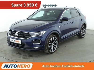 Begagnad VW T-Roc Sportline 190 HK (139 kW) 2019 Blå SUV