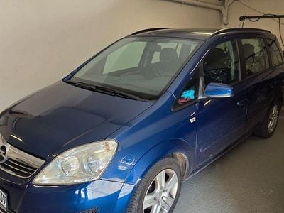 Gebraucht Opel Zafira Edition 140 PS (102 kW) 2008 Blau Van / Kleinbus