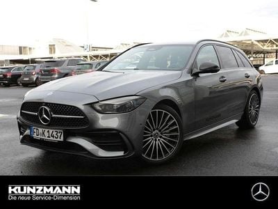 Selenitgrau metallic Gebraucht 2025 Mercedes C200 AMG Kombi | 42.890 € (Fairer Preis)