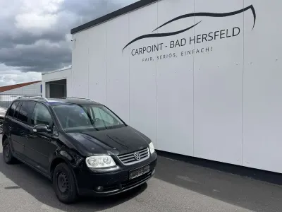 Gebraucht VW Touran Highline 150 PS (110 kW) 2004 Schwarz Van / Kleinbus