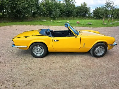 Gebraucht Triumph Spitfire 70 PS (51 kW) 1976 Gelb Cabrio