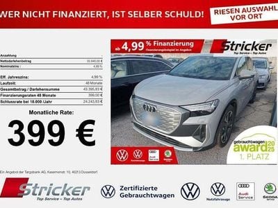 Gebraucht Audi Q4 Sportback e-tron Performance 210 kW (286 PS) 2024 Kieselgrau SUV