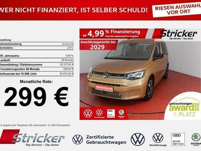 Gebraucht VW Caddy Goal 102 PS (75 kW) 2024 Orange Van / Kleinbus