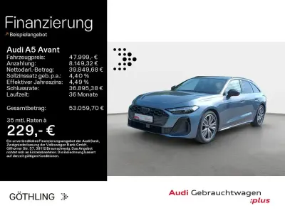 Gebraucht Audi A5 S-Line 204 PS (150 kW) 2025 Horizontblau metallic Kombi