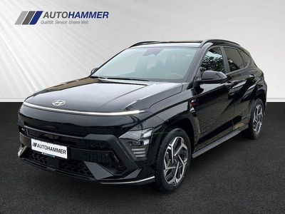 Gebraucht Hyundai Kona N Line 139 PS (102 kW) 2025 Schwarz SUV