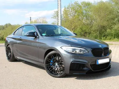 Brugt BMW M240 M Performance 340 HK (250 kW) 2018 Grå Coupe