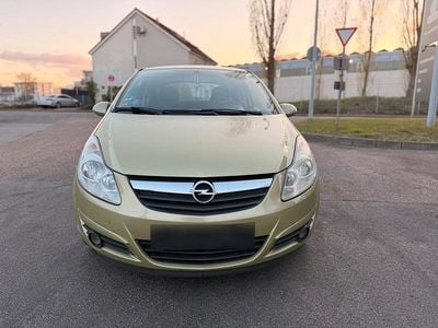 Gebraucht Opel Corsa 80 PS (58 kW) 2007 Grün Kleinwagen