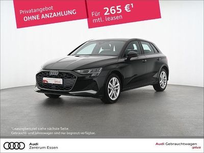 Usata Audi A3 Advanced 150 CV (110 kW) 2025 Nero Berlina
