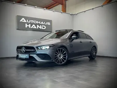 Gebraucht Mercedes CLA220 Shooting Brake AMG line 190 PS (139 kW) 2021 Mountaingrau Kombi
