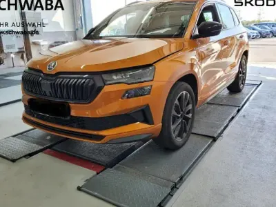 Gebraucht Skoda Karoq SportLine 190 PS (139 kW) 2022 Orange SUV