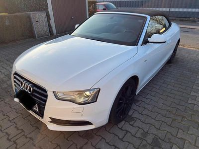 Gebraucht Audi A5 Cabriolet S-Line 170 PS (125 kW) 2014 Weiß Cabrio