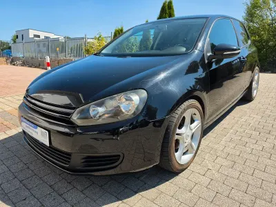 Gebraucht VW Golf VI Comfortline 122 PS (89 kW) 2009 Schwarz Kleinwagen