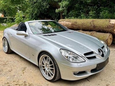 Usata Mercedes SLK350 272 CV (200 kW) 2005 Argento Cabrio
