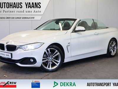 Weiß Gebraucht 2015 BMW 420 Sport Line Cabrio | 16.989 € (Fairer Preis)